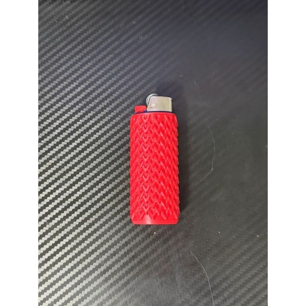 Red lighter case